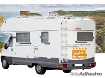 Stickers camping-car: Hotel Completo caravane 2