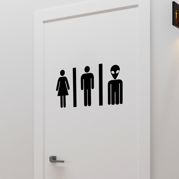 Toilettes mixtes Alien 2