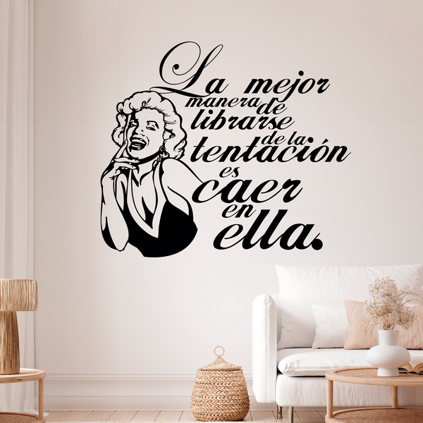 Stickers muraux: Monroe Tentation