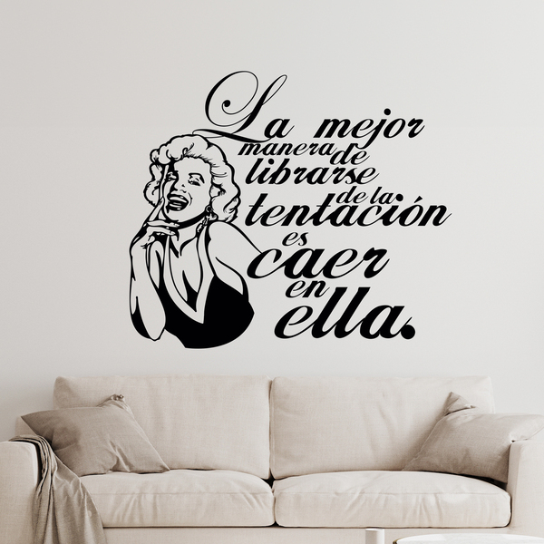 Stickers muraux: Monroe Tentation