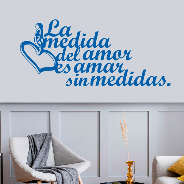 Stickers muraux: Amar sin medidas