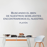 Stickers muraux: Buscando el bien - Platón 3