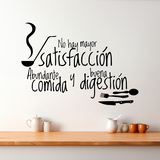 Stickers muraux: La digestion des aliments -Espagnol 2