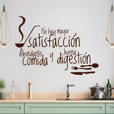 Stickers muraux: La digestion des aliments -Espagnol 3