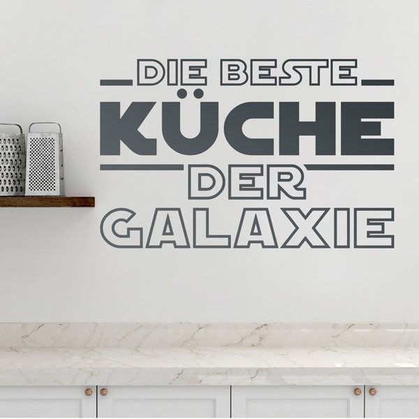 Stickers muraux: La Meilleure Cuisine Galactique en Allemand