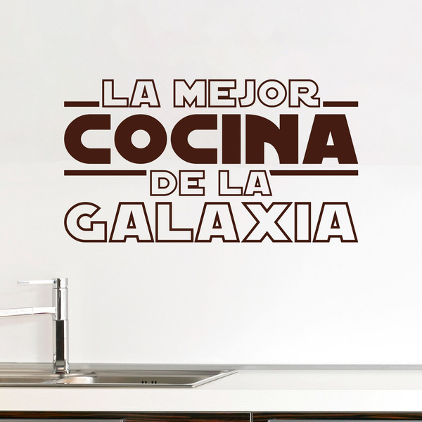 Stickers muraux: La Meilleure Cuisine de la Galaxie en Espagnol