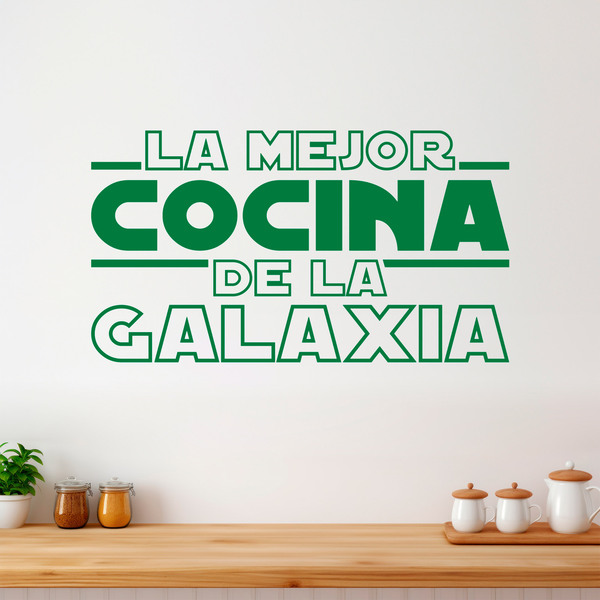 Stickers muraux: La Meilleure Cuisine de la Galaxie en Espagnol