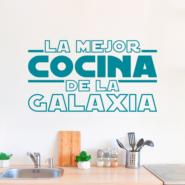 Stickers muraux: La Meilleure Cuisine de la Galaxie en Espagnol