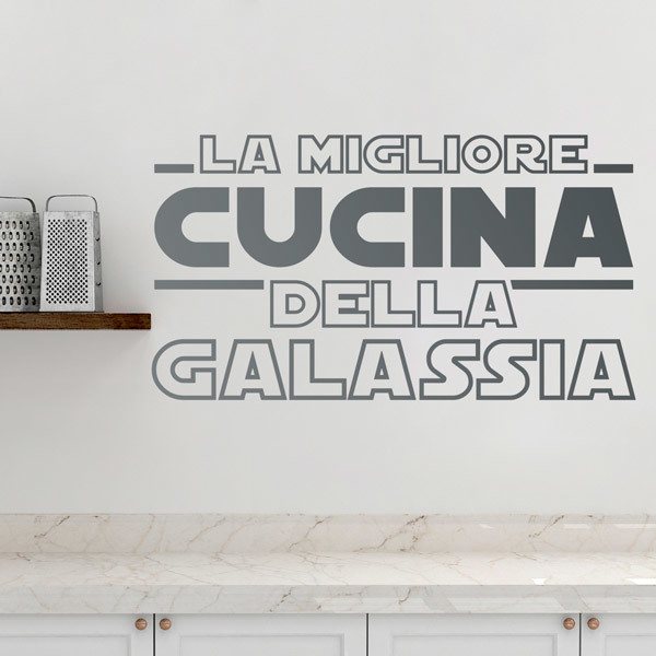 Stickers muraux: La Meilleure Cuisine Italienne Dans la Galaxie