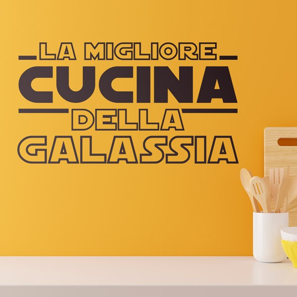 Stickers muraux: La Meilleure Cuisine Italienne Dans la Galaxie