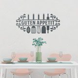 Stickers muraux: Bon Appétit en Allemand 3