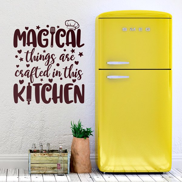 Stickers muraux: Magic Kitchen en Anglais