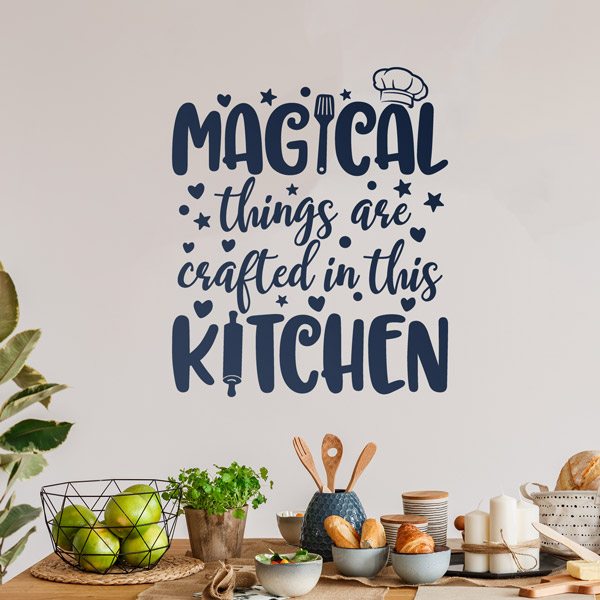 Stickers muraux: Magic Kitchen en Anglais