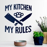 Stickers muraux: My Kitchen my Rules 2
