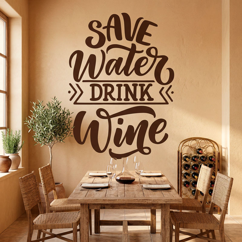 Save Water Drink Wine 7