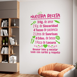 Stickers muraux: Notre Recette Multi 2
