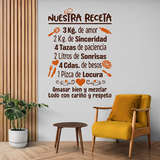 Stickers muraux: Notre Recette Multi 4