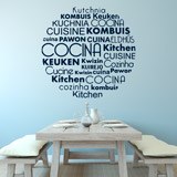 Stickers muraux: Langues de Cuisine en Espagnol 2