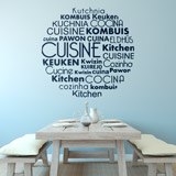 Stickers muraux: Langues de cuisine 2