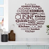 Stickers muraux: Langues de cuisine 3