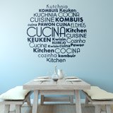 Stickers muraux: Langues de cuisine italienne 2