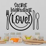 Stickers muraux: Secret ingredient, Love! 2