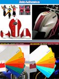 Autocollants: Reflechtissants motorbike sport stripes 3