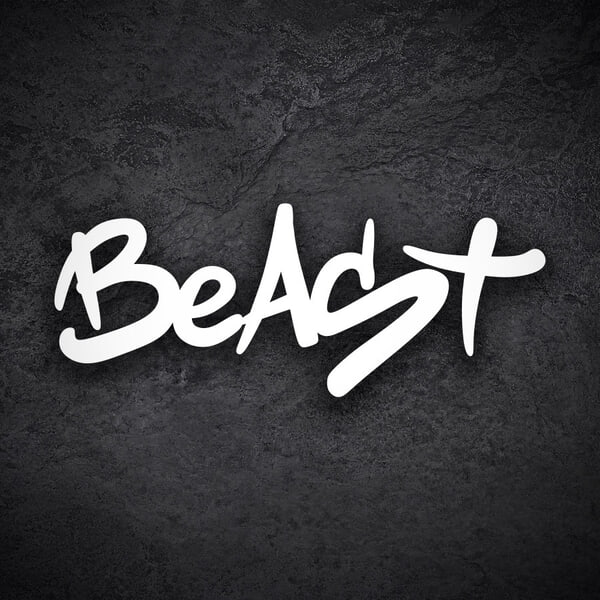 Autocollants: Doodle Graffiti Beast