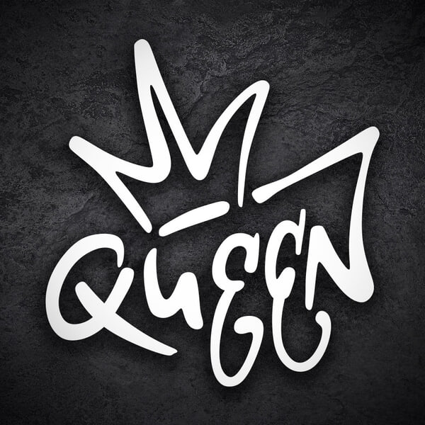 Graffiti Queen avec couronne 0