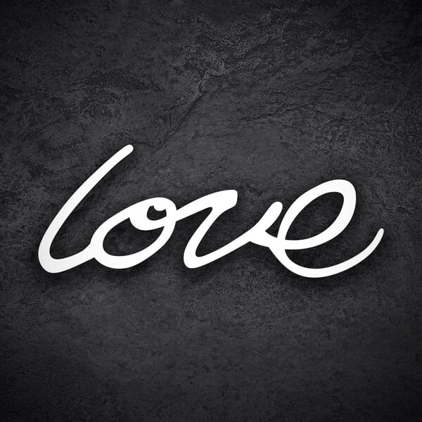 Autocollants: Doodle Graffiti Love