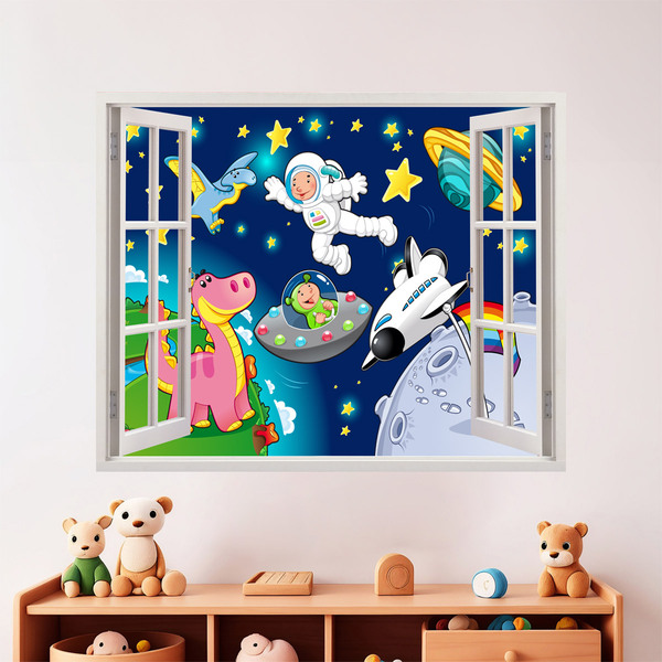Stickers pour enfants: Fenêtre L