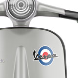 Autocollants: Vespa Circle Bleu 3