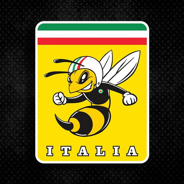 Autocollants: Abeille Vespa