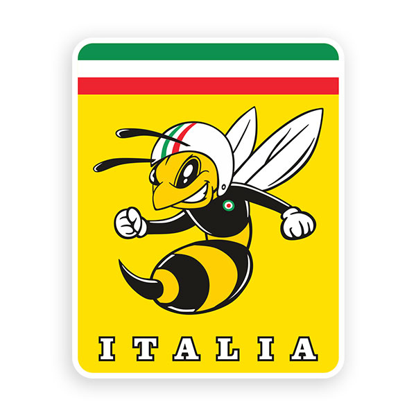 Autocollants: Abeille Vespa