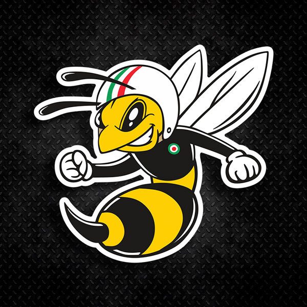 Autocollants: Abeille Vespa Piaggio