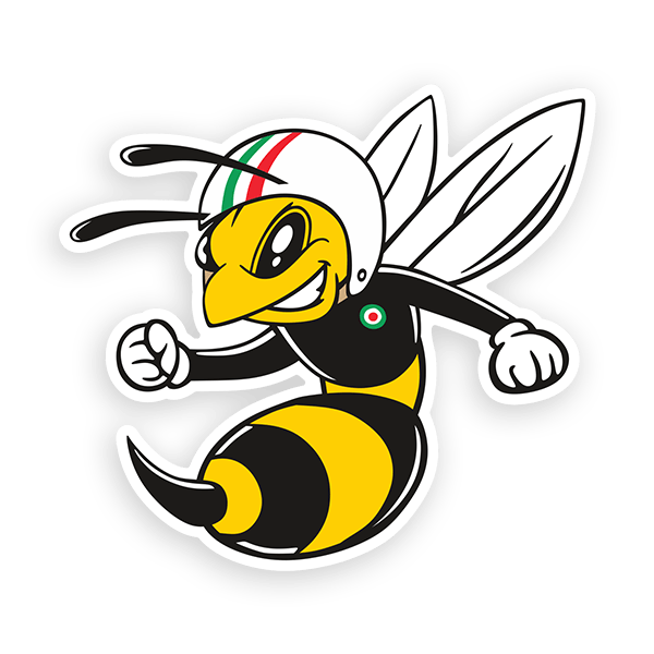 Autocollants: Abeille Vespa Piaggio