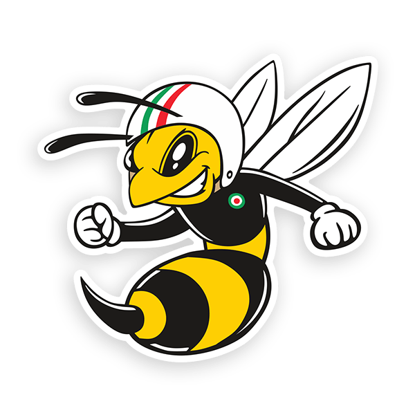 Autocollants: Vespa Piaggio Bee