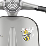 Autocollants: Abeille Vespa Piaggio 3