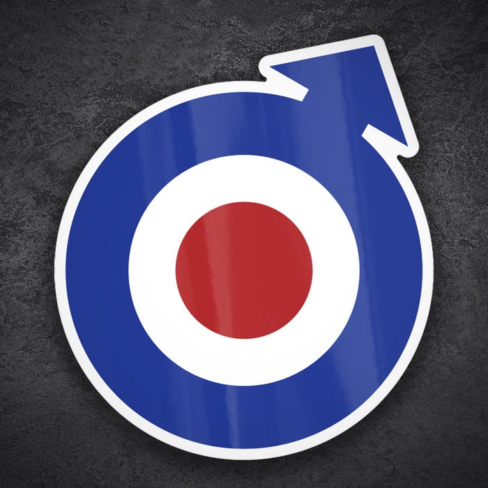 Autocollants: Logo Mod Style RAF