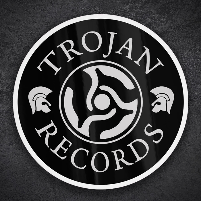 Autocollants: Logo Trojan Records Style Ska