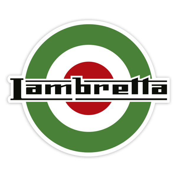Autocollants: Emblème Mod Italien Lambretta