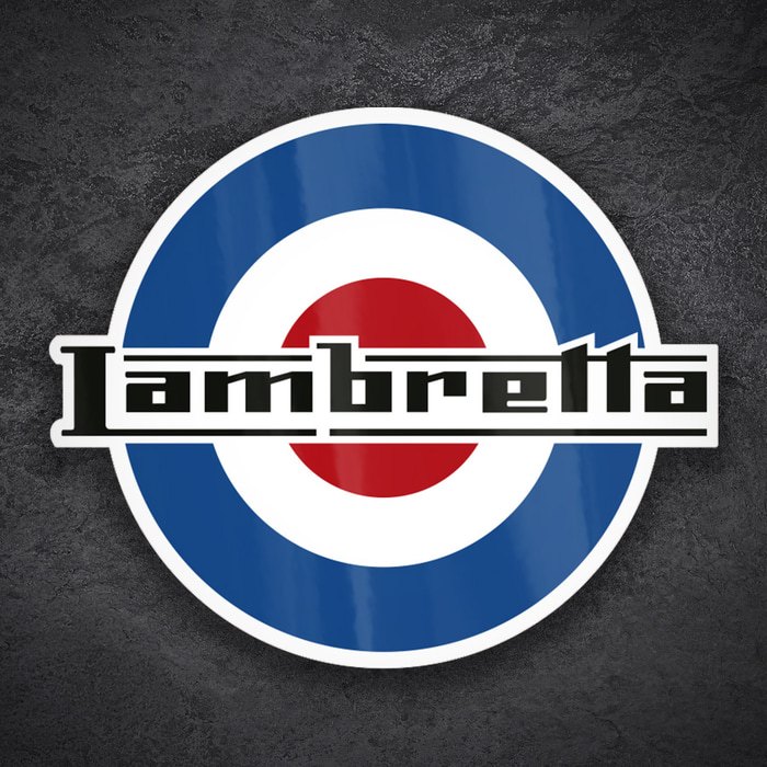 Autocollants: Emblème Lambretta Mod RAF Classique