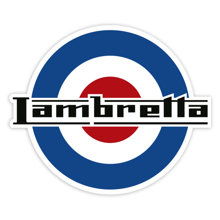 Autocollants: Emblème Lambretta Mod RAF Classique