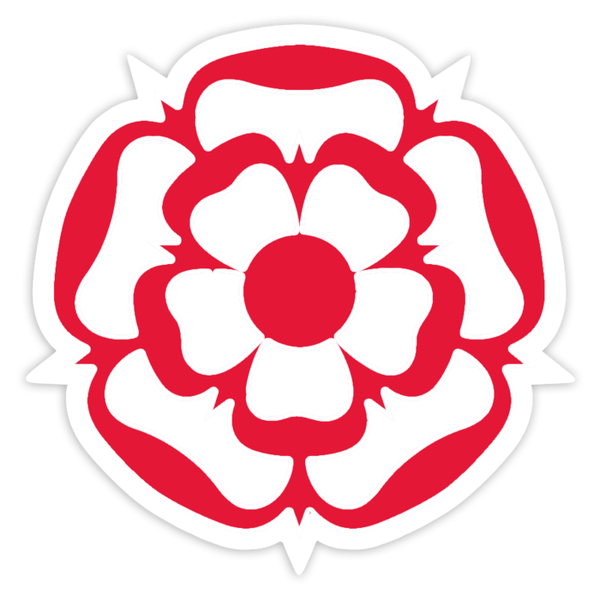 Autocollants: Emblème Rose Tudor Style Anglais