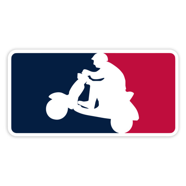 Autocollants: Logo Tricolore Scooter