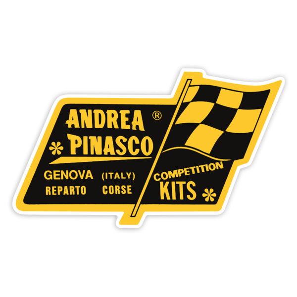 Autocollants: Andrea Pinasco Kit Compétition