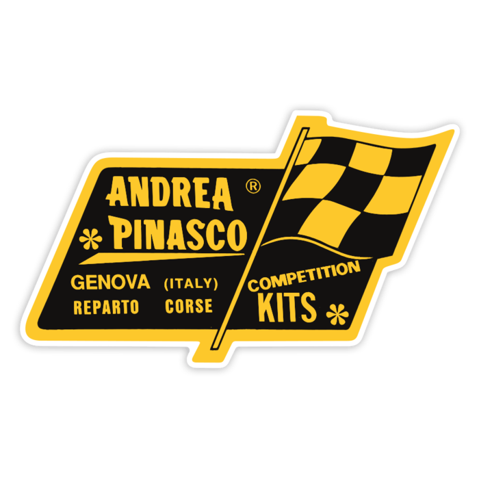 Autocollants: Andrea Pinasco Kit Compétition