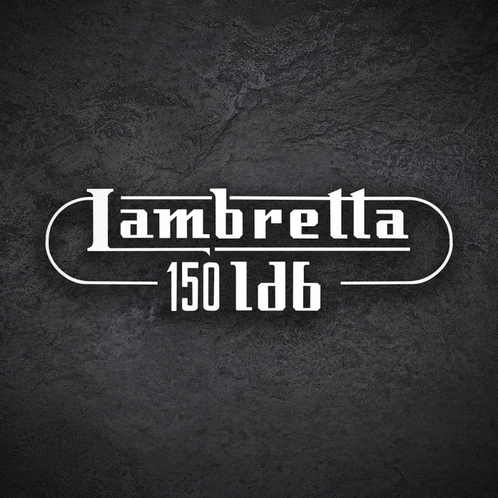 Autocollants: Lambretta 150 LD