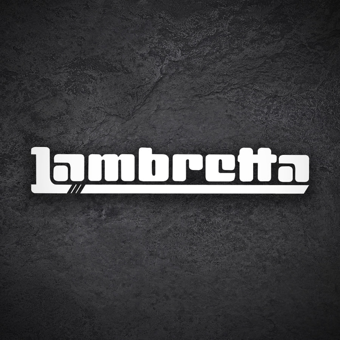 Autocollants: Logo classique Lambretta