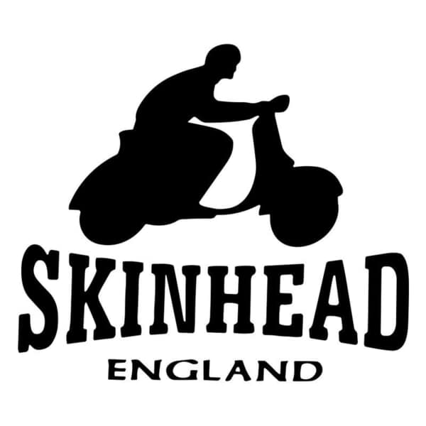 Autocollants: Skinhead Angleterre en Scooter